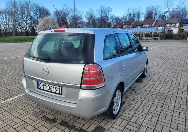 Opel Zafira cena 8900 przebieg: 358000, rok produkcji 2008 z Paczków małe 301